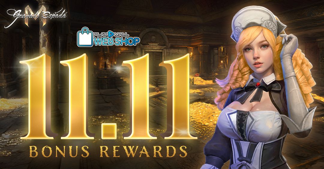 11.11 WebShop Bonus Rewards